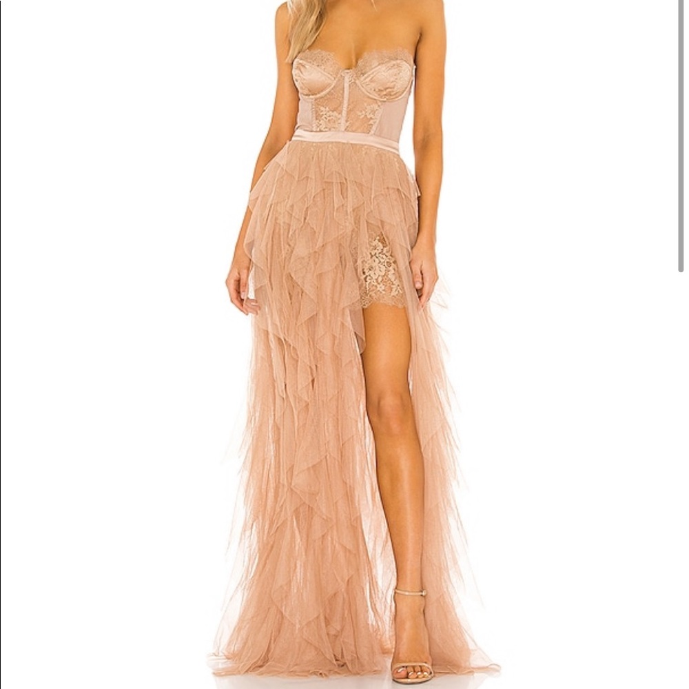 For Love & Lemons Busiter Gown SMALL